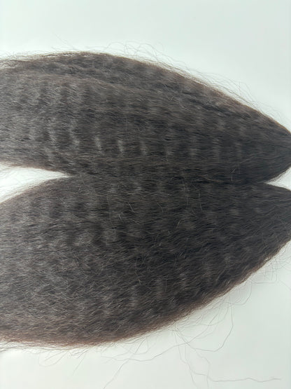 Braiding Hair Humain Vierges - Texture Kinky Straight