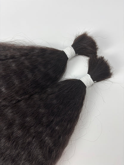 Braiding Hair Humain Vierges - Texture Kinky Straight