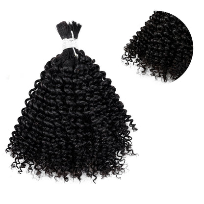 Curly hair strands